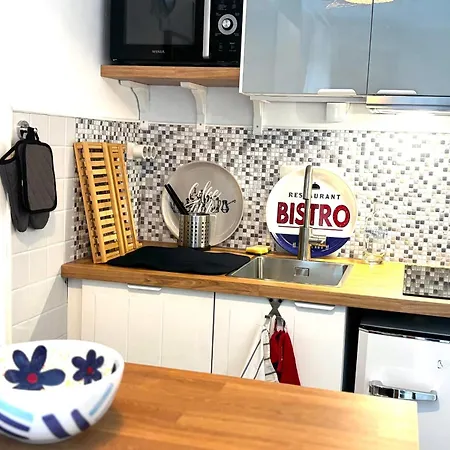 La Perle Bleue - Proche - Parking - Terrasse 아파트 아르젤레쉬르메르